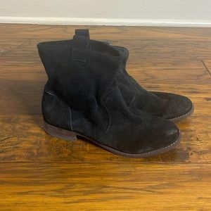 Dole Society Black Suede Booties.